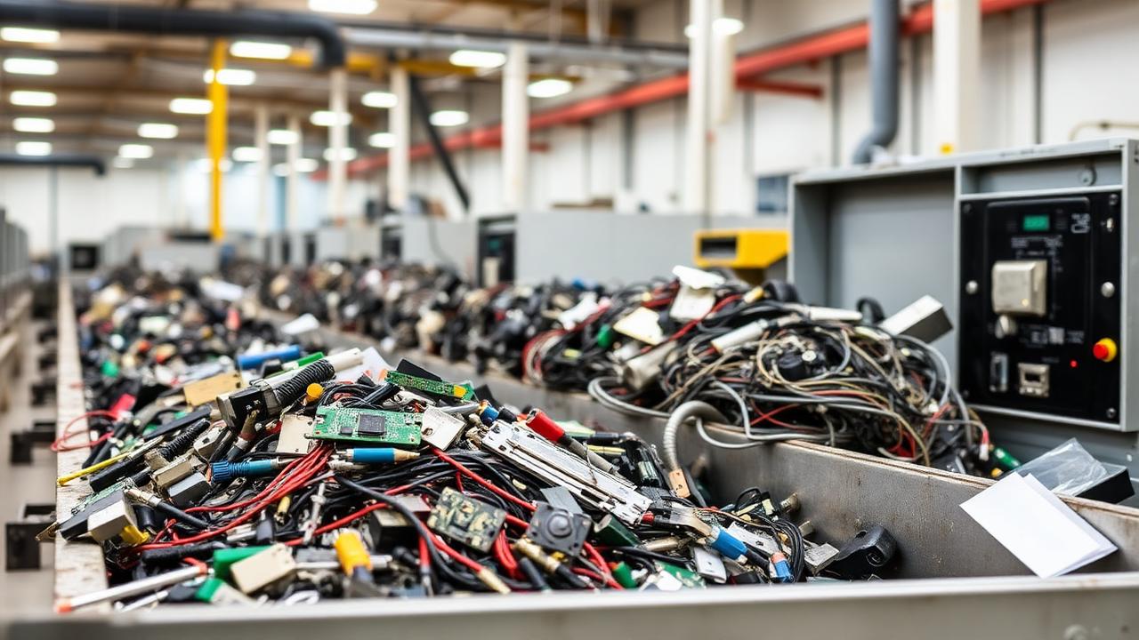 R2v3 certified corporate electronics recycling and bulk server recycling at a zero-landfill facility serving Phoenix, Arizona